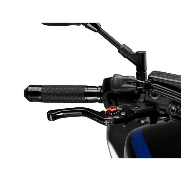 Puig Short V3 Brake (Black Lever With Blue Selector) Orange